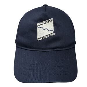 Innovative Packaging Core Safety First Snapback 5 Panel Cap Blue OS Image Line